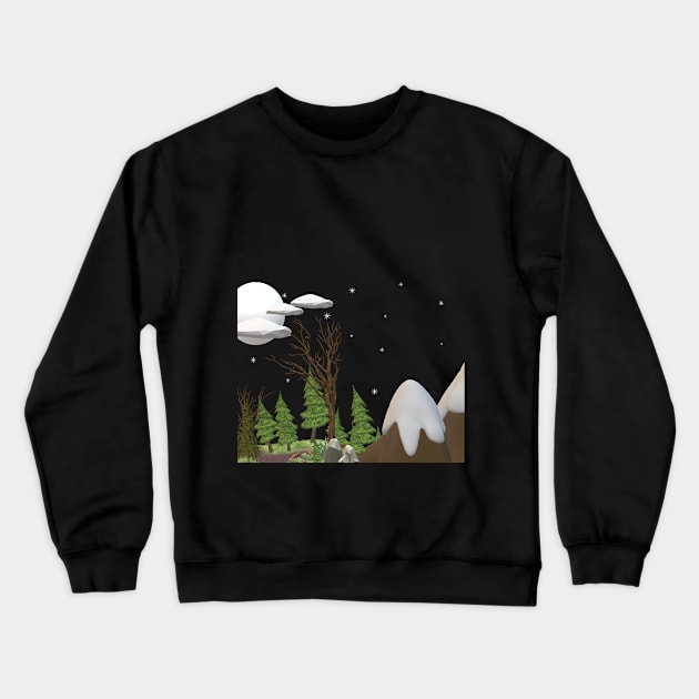 Nature Crewneck Sweatshirt by MayChinta store